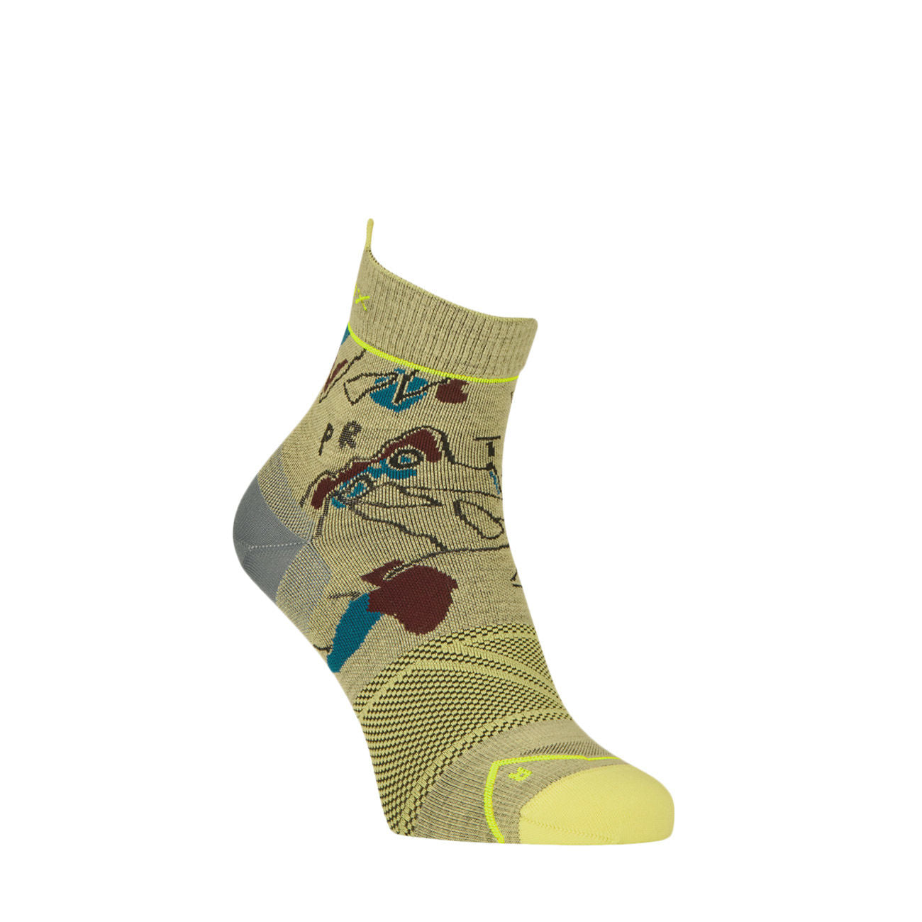 ORTOVOX Calze Alpine Light Quarter Unisex Wabisabi 54891 WABISABI 