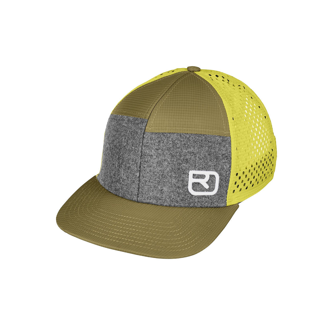 ORTOVOX Cappellino Logo Air Trucker Unisex Green Moss 68027 GREEN MOSS 