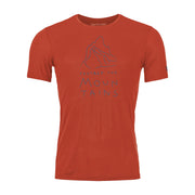 ORTOVOX Tshirt 150 Cool Mnt Protector Uomo Cengia Rossa 84055 CENGIA ROSSA 