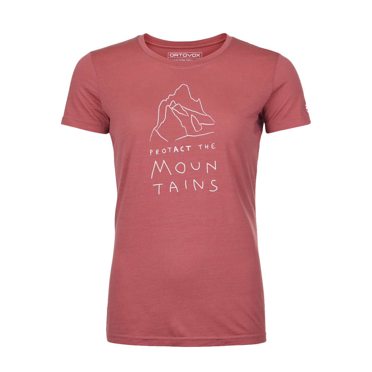 ORTOVOX Tshirt 150 Cool Mnt Protector Donna Wild Rose 84056 WILD ROSE 