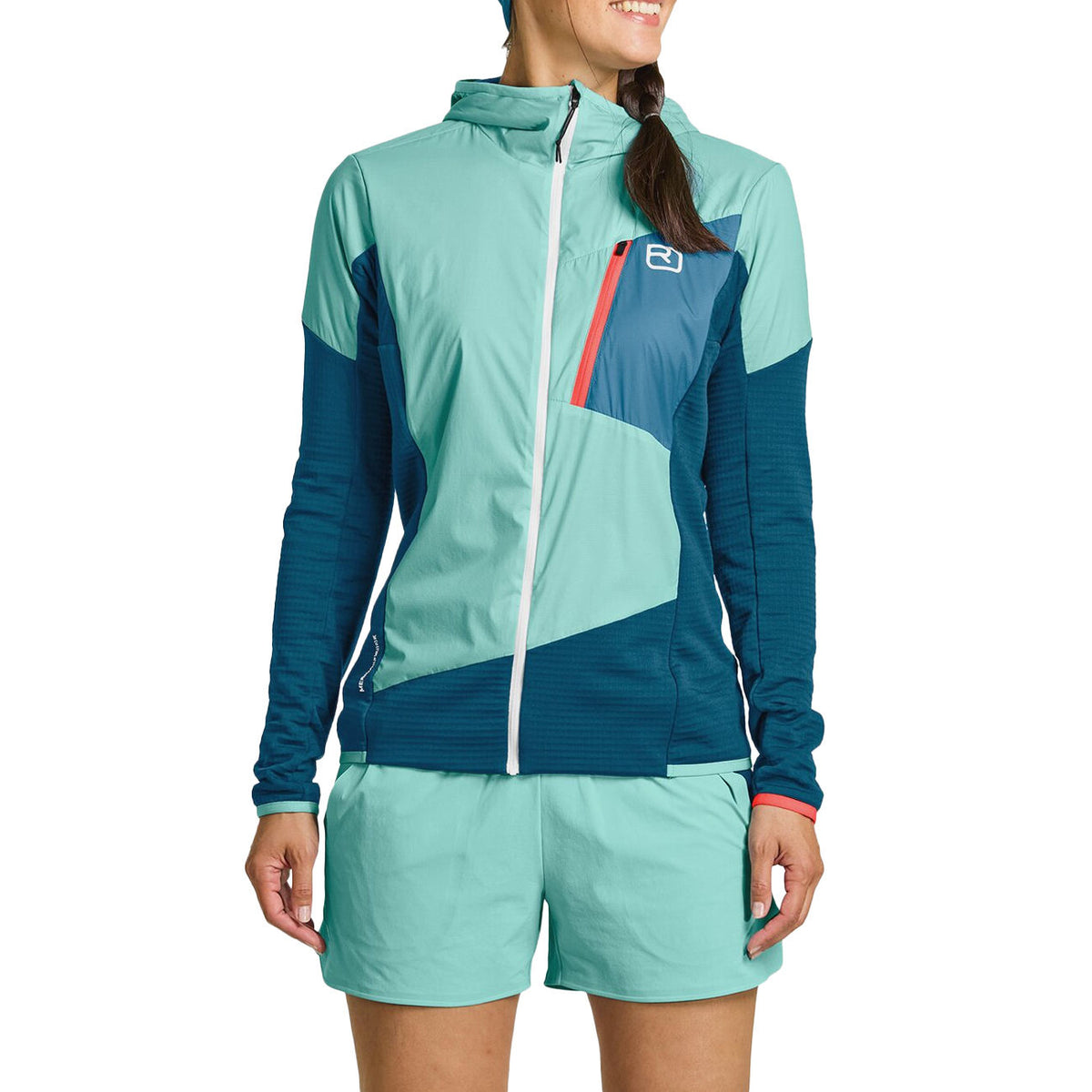 ORTOVOX Giacca Ladiz Hybrid Donna Petrol Blue 86959 PETROL BLUE 