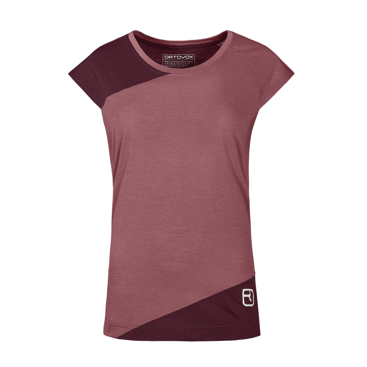 ORTOVOX Tshirt 120 Tec Donna Mountain Rose 88025 MOUNTAIN ROSE 