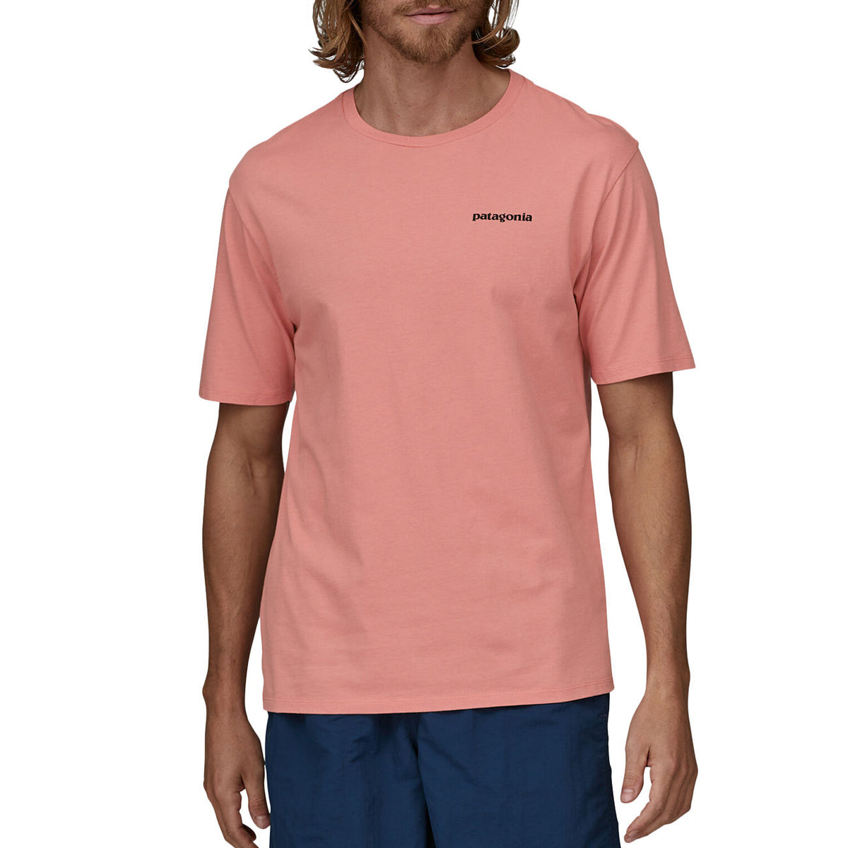 PATAGONIA T.SHIRT U. M`S P/6 MISSION ORGANIC PATAGONIA 37529 SFPI SUNFADE PINK 