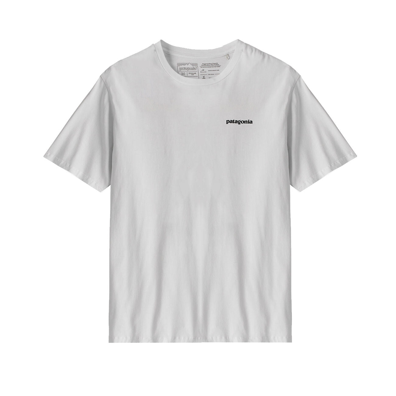 PATAGONIA T.SHIRT U. M`S P/6 MISSION ORGANIC PATAGONIA 37529 WHI WHITE 