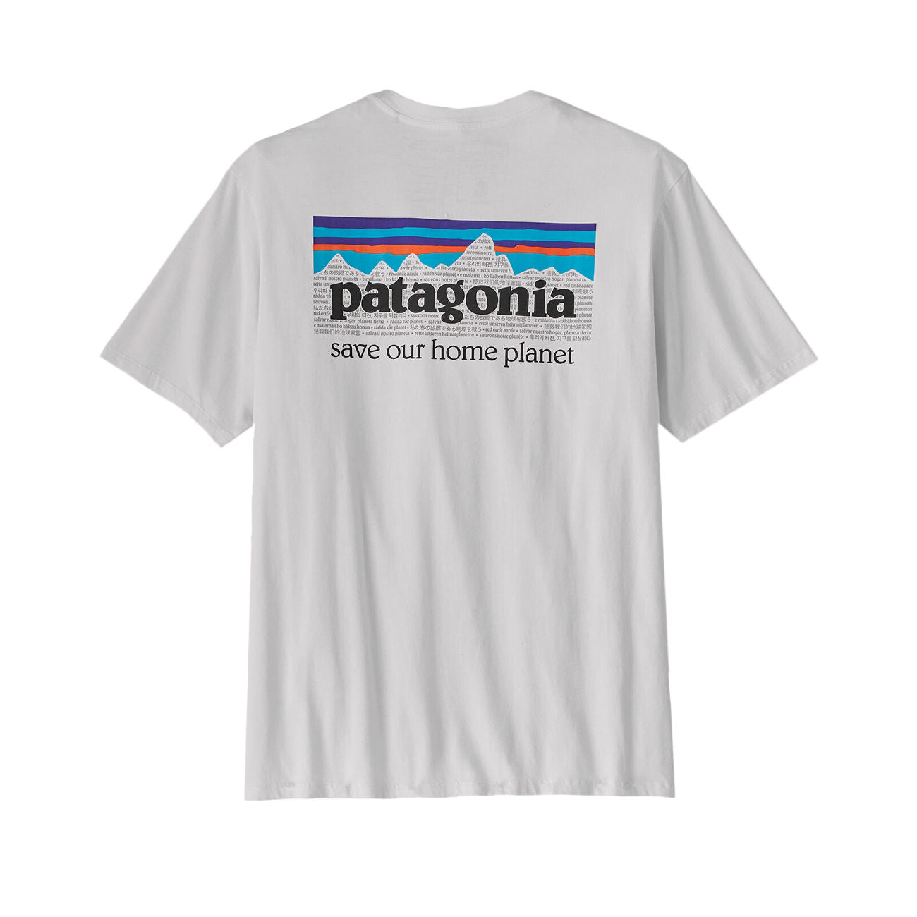 PATAGONIA T.SHIRT U. M`S P/6 MISSION ORGANIC PATAGONIA 37529 WHI WHITE 