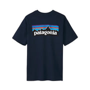 PATAGONIA T-SHIRT U.  RESPONSIBILI - TEE REGULAR FIT C/ST. LOGO PATAGONIA 38504 CNY CLASSIC NAVY 
