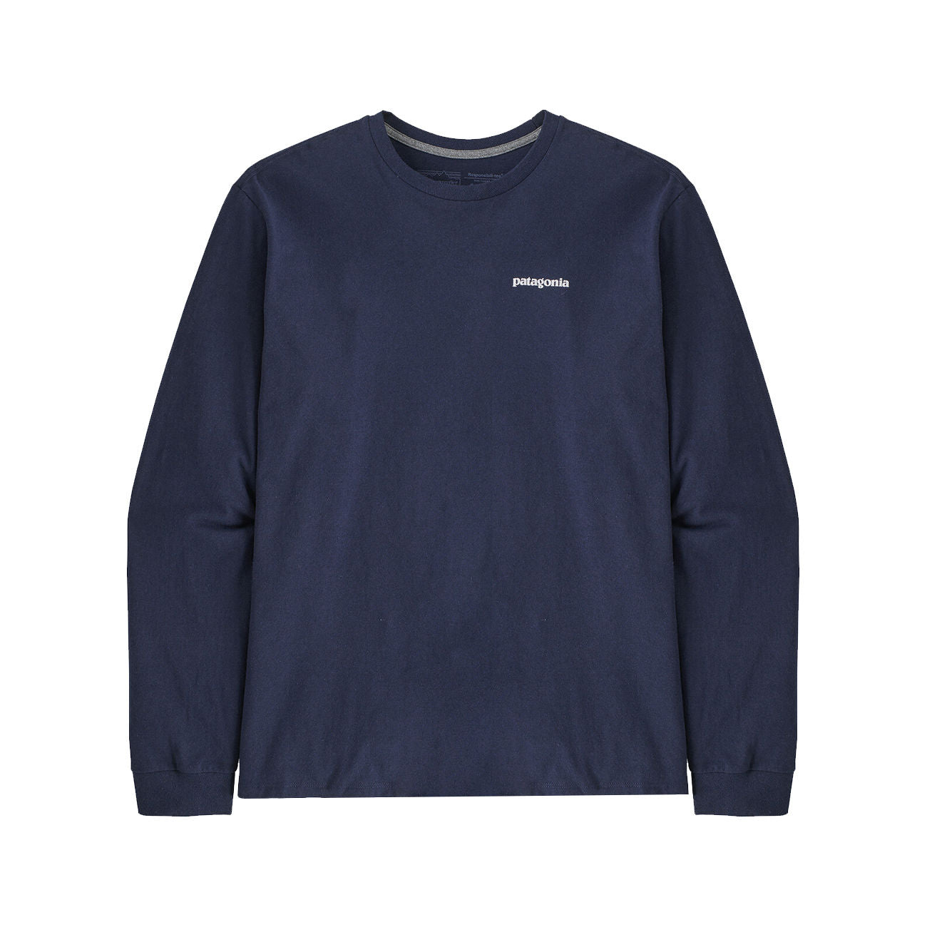 PATAGONIA MAGLIA U. M`S L/S P/6 LOGO RESPONSABILI/TEE PATAGONIA 38518 CNY CLASSIC NAVY 