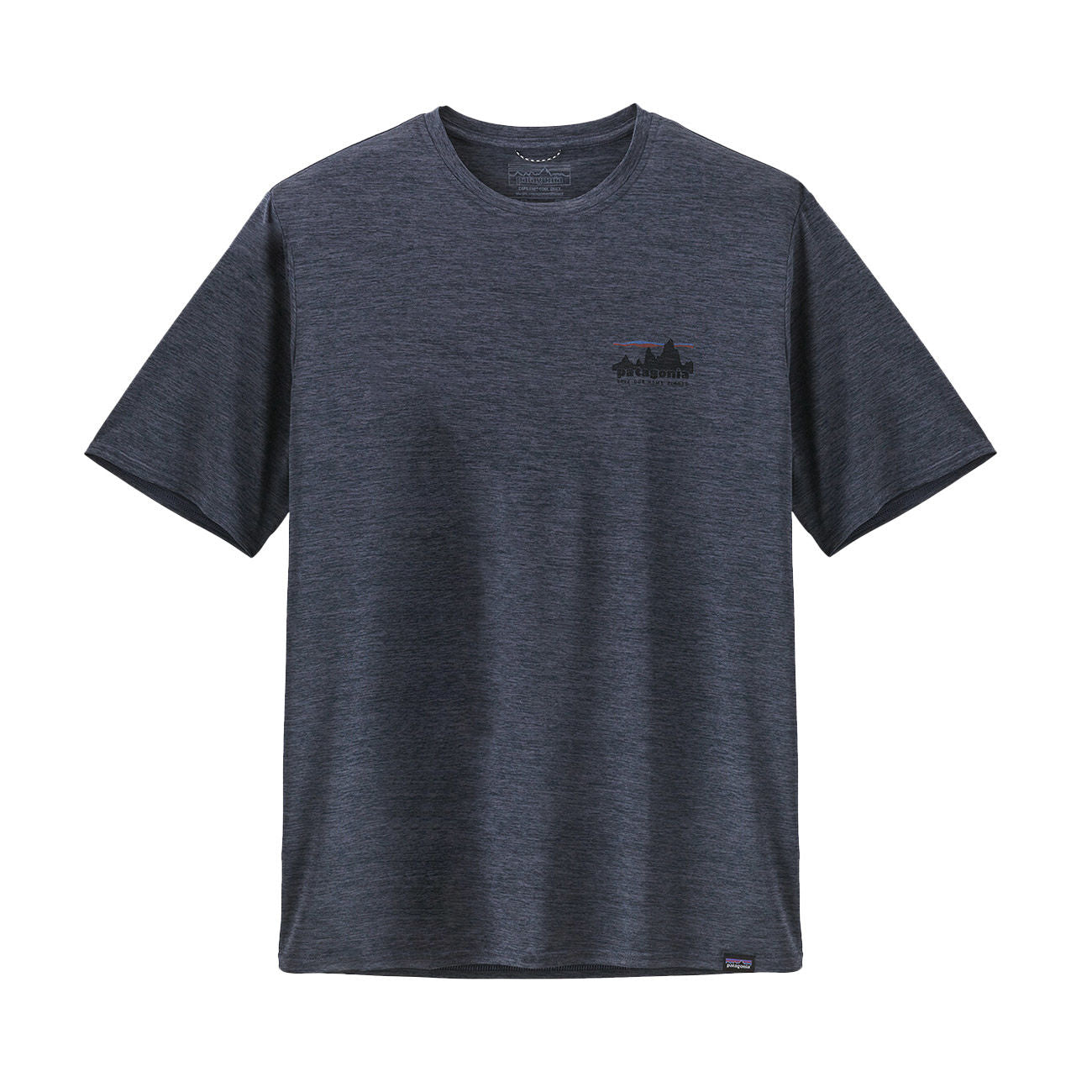 PATAGONIA T.SHIRT U. M`S CAP COOL DAILY GRAPHIC SHIRT PATAGONIA 45235 SKYX SKYLINE SMOLDERBLUE X/DYE 