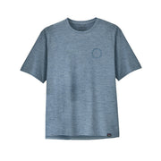 PATAGONIA T.SHIRT U. M`S CAP COOL DAILY GRAPHIC SHIRT PATAGONIA 45385 SLBX SPOKE STENCIL  BLUE X/DYE 