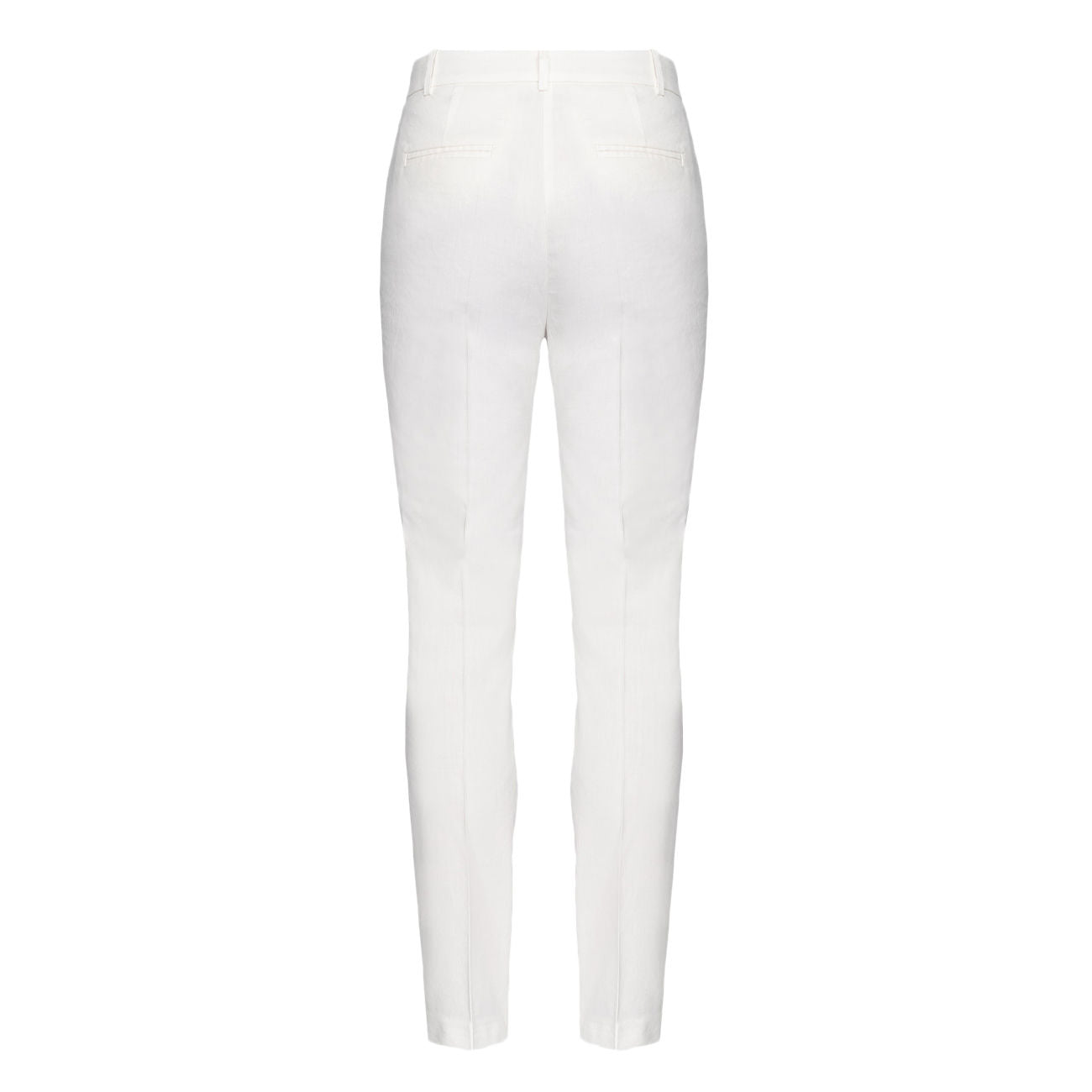 PINKO Pantalone Bello Lino Stretch 100155/A0IM Z15 BIANCO NEMBO 