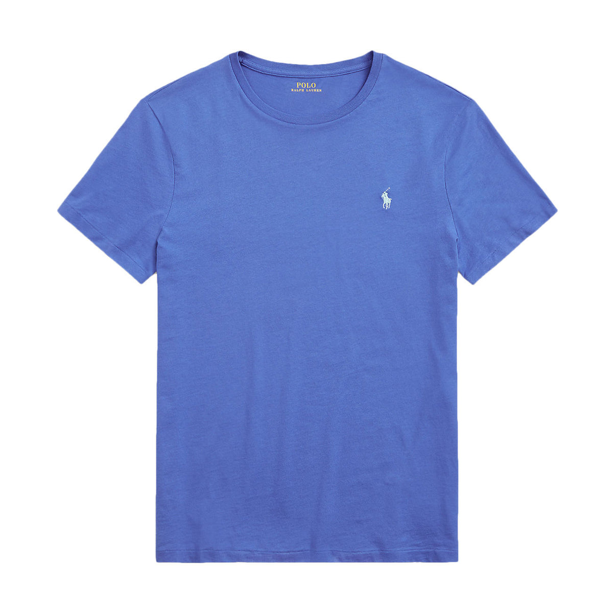 POLO RALPH LAUREN T-Shirt Custom Slim Fit Uomo Maiadstoneblue 710671438 288 MAIDSTONEBLUE 