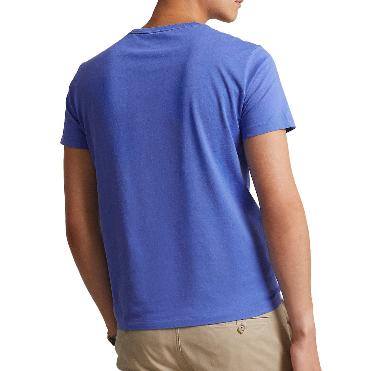POLO RALPH LAUREN T-Shirt Custom Slim Fit Uomo Maiadstoneblue 710671438 288 MAIDSTONEBLUE 