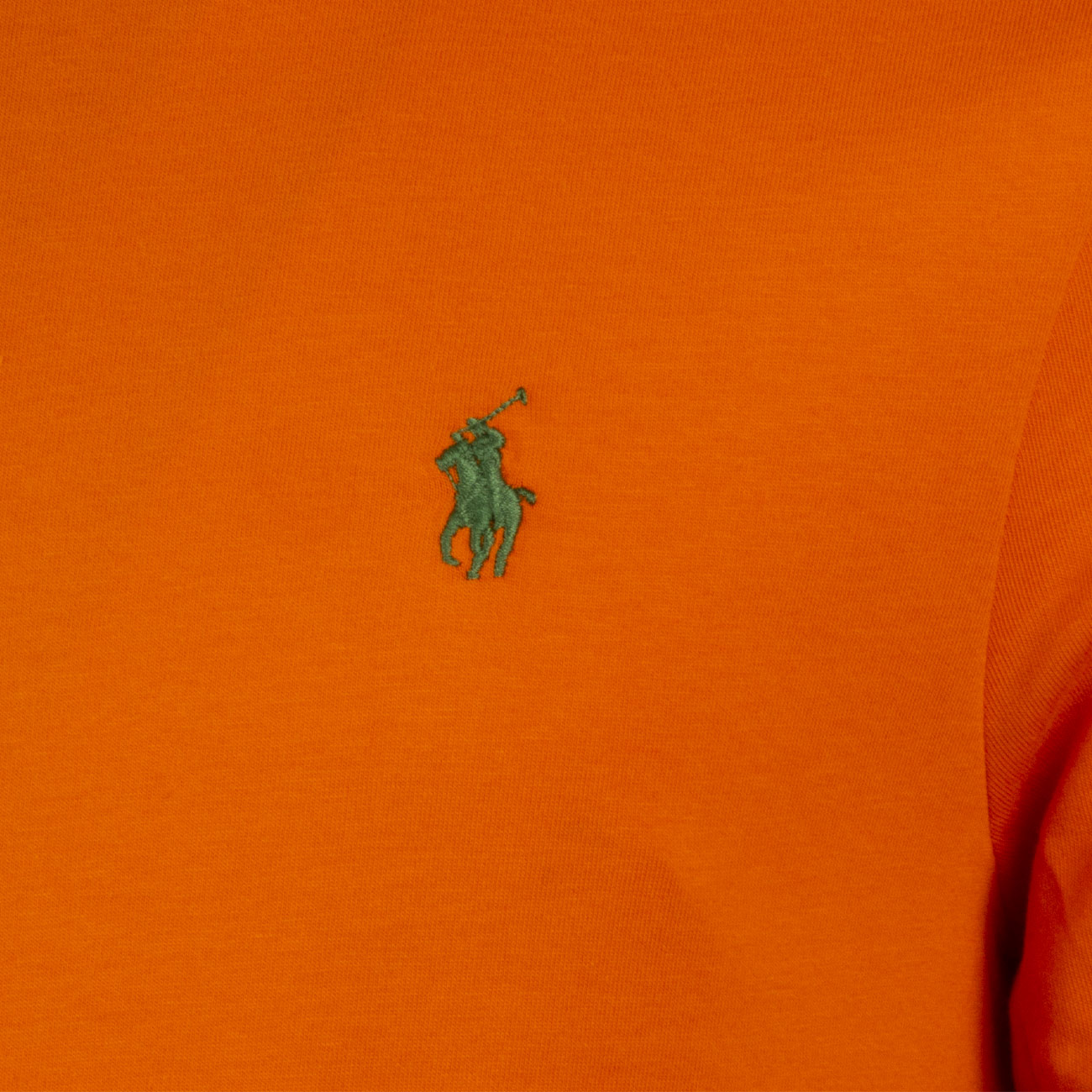 POLO RALPH LAUREN T-Shirt Custom Slim Fit Uomo Life Boat Orange 710671438 303 LIFEBOATORANGE 