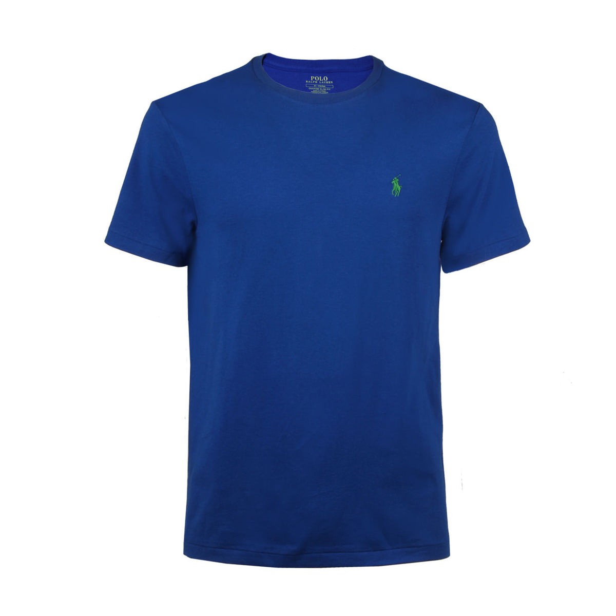 POLO RALPH LAUREN T-Shirt Custom Slim Fit Uomo Sapphire Star 710671438 306 SAPPHIRESTAR 