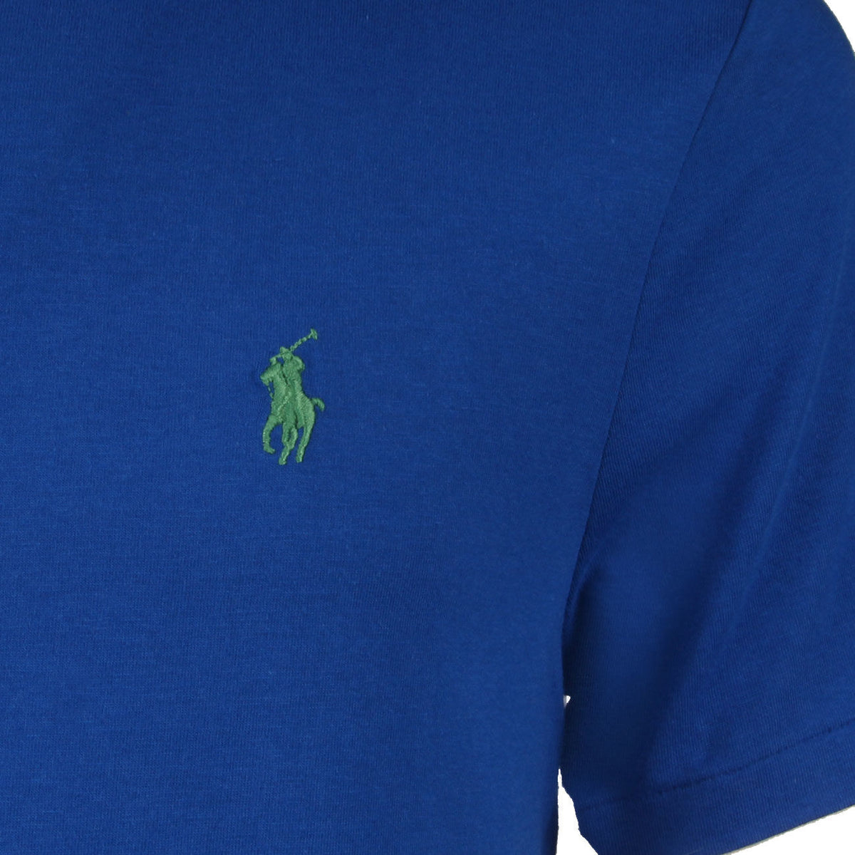 POLO RALPH LAUREN T-Shirt Custom Slim Fit Uomo Sapphire Star 710671438 306 SAPPHIRESTAR 