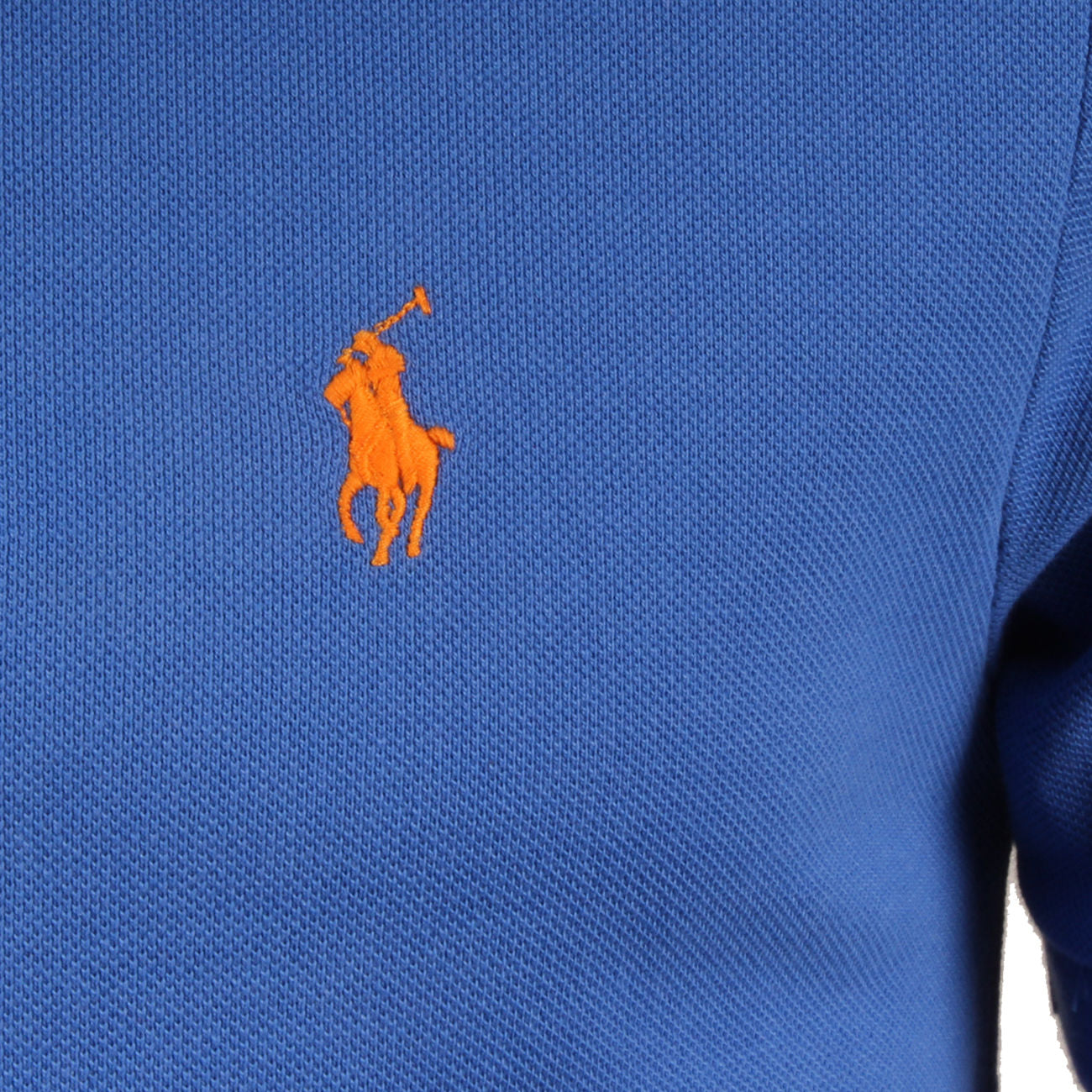 POLO RALPH LAUREN Polo Cotone Piquet Slim Uomo Newirisblue 710795080 014 NEW IRIS BLUE 