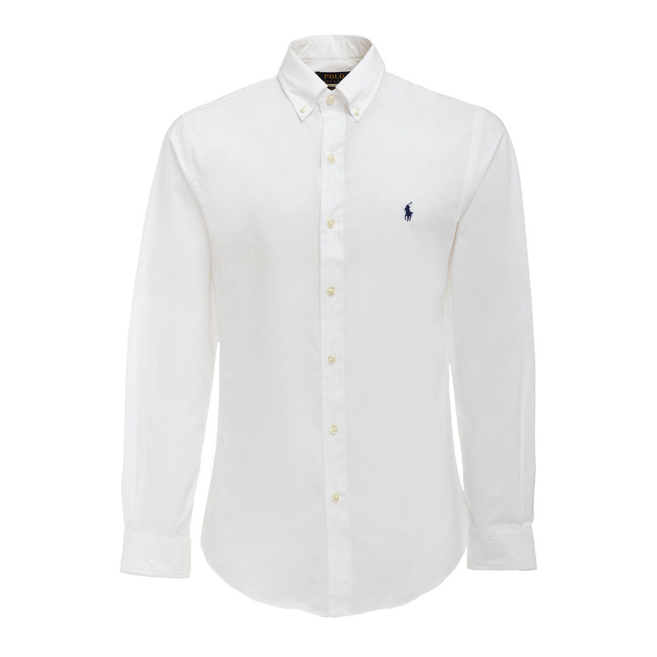 POLO RALPH LAUREN Camicia Slim In Popeline Uomo Bianco 710832480 002 WHITE 