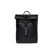 RAINS Zaino Rolltop Mini Unisex Nero RA13610 BLACK 