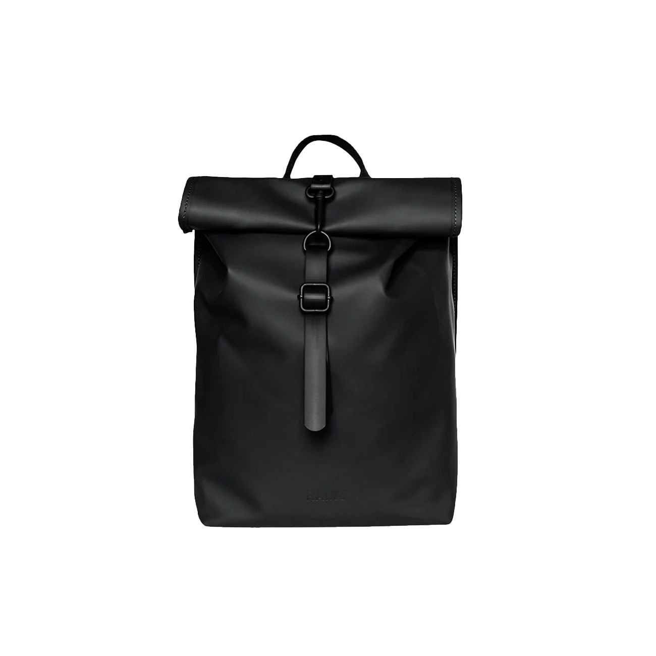 RAINS Zaino Rolltop Mini Unisex Nero RA13610 BLACK 
