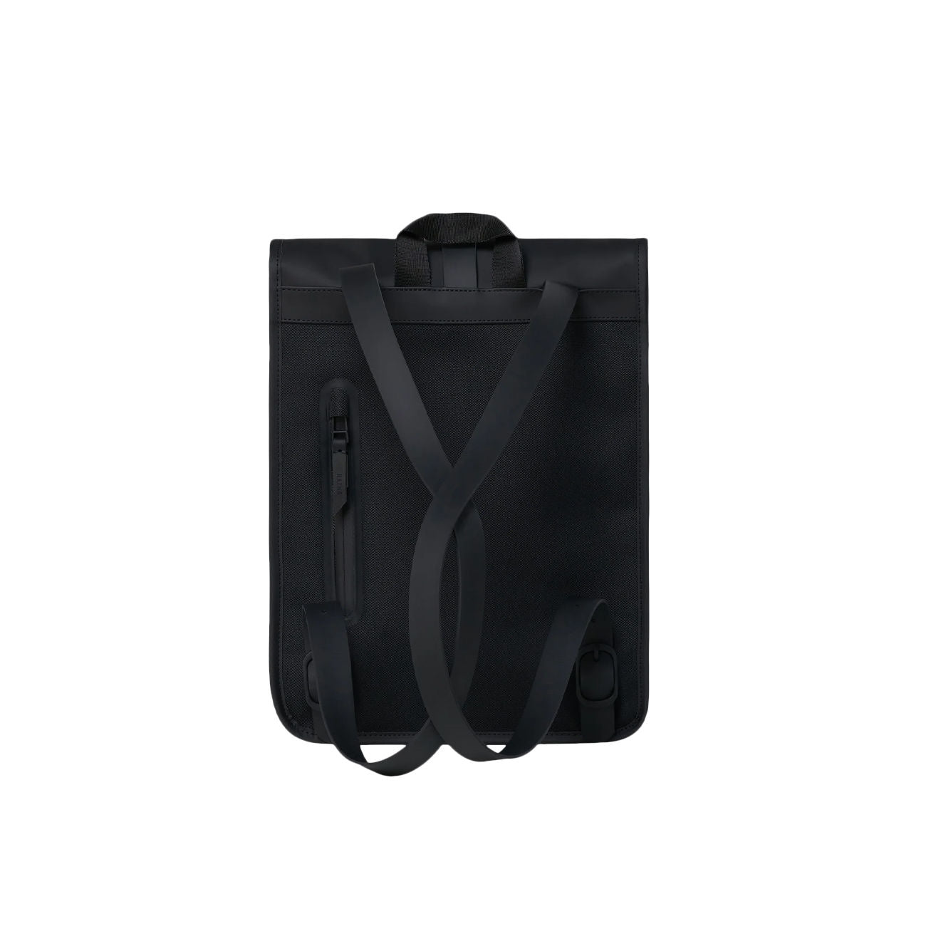 RAINS Zaino Rolltop Mini Unisex Nero RA13610 BLACK 