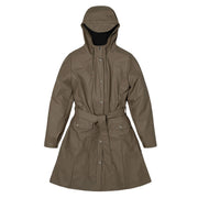 RAINS Trench Curve Slim Con Cintura Donna Wood RA18130 WOOD 