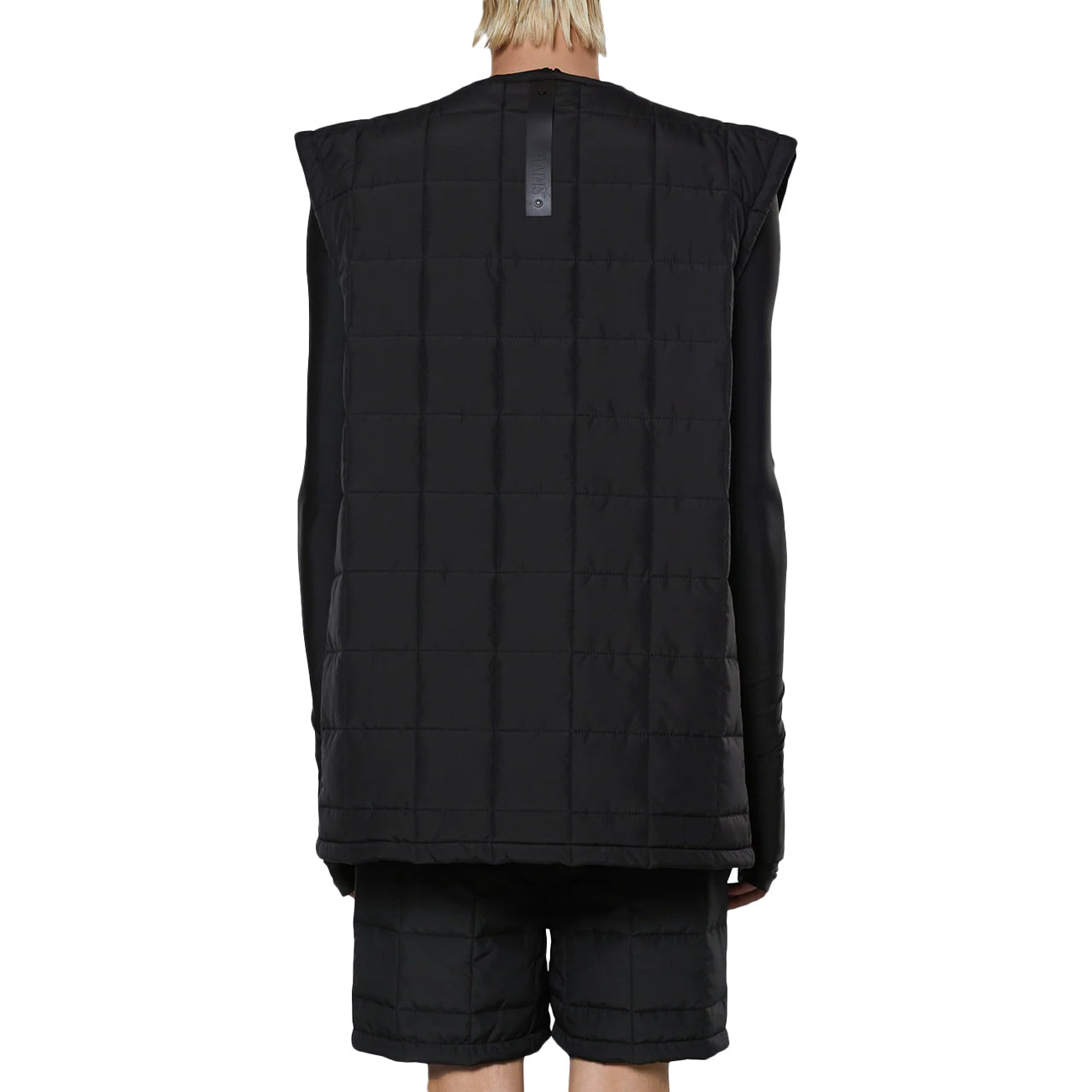 RAINS Gilet Liner Vest Uomo Black RA18160 BLACK 