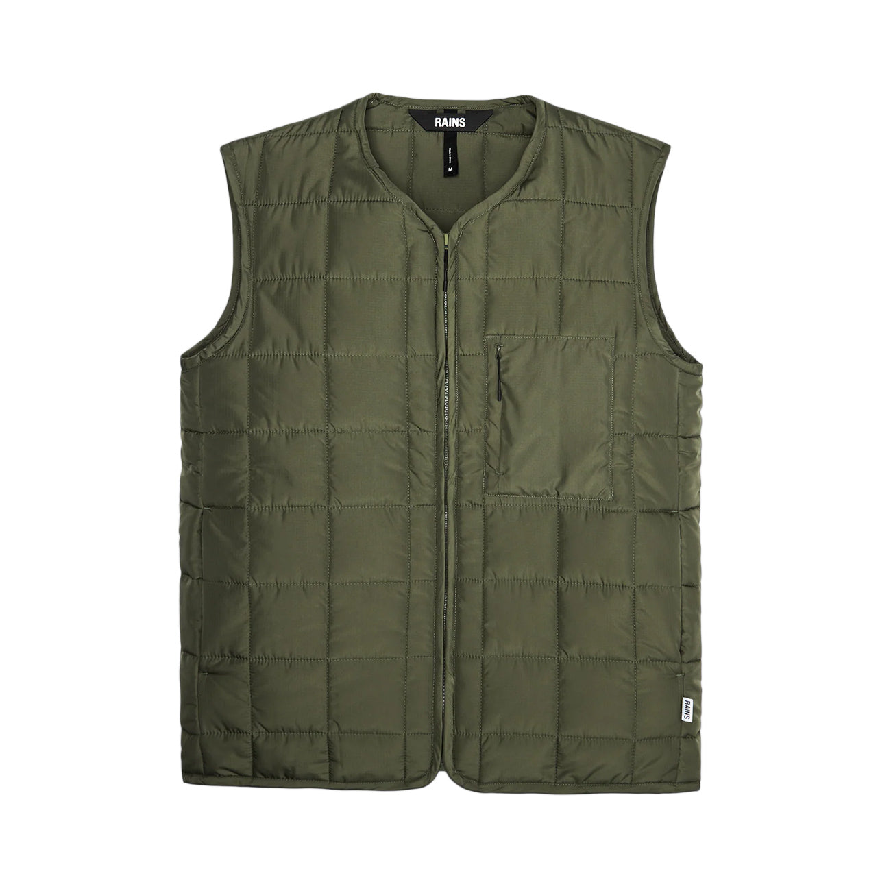 RAINS Gilet Liner Vest Uomo Evegreen RA18160 EVERGREEN 