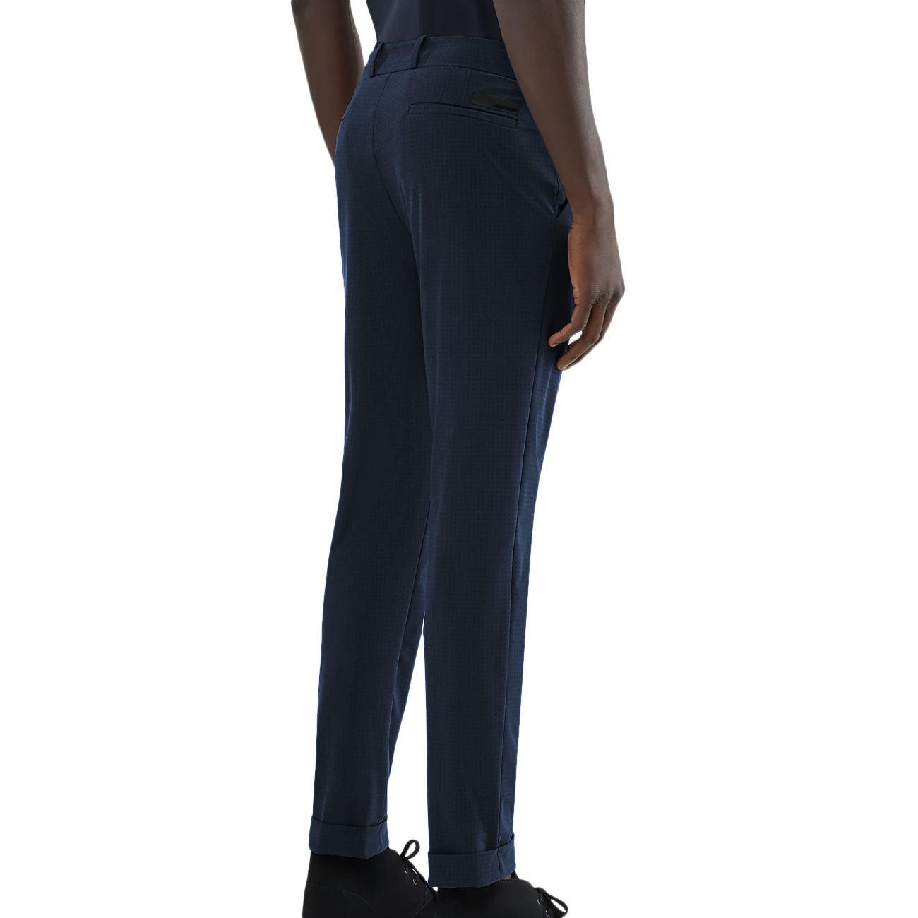 RRD Pantalone Micro Chino Uomo Blu Navy 23214 61A BLUENAVY 
