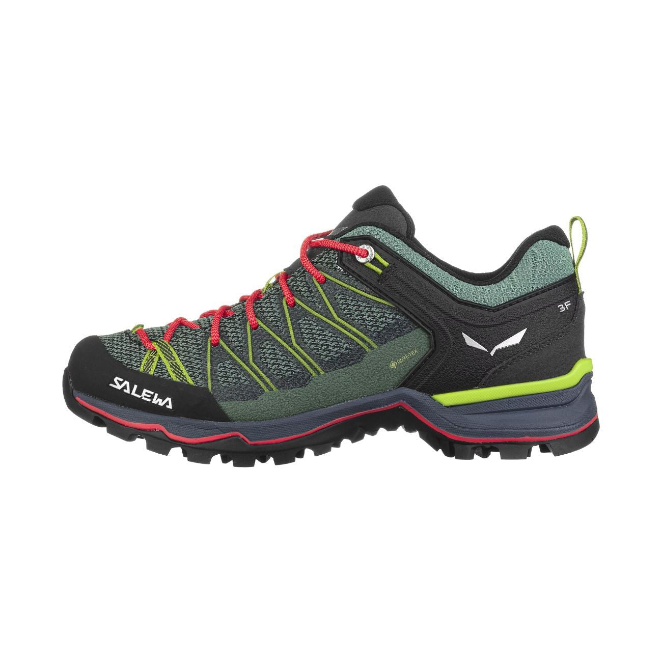 SALEWA Scarpe Mountain Trainer Lite Goretex Donna Feld Green Fluo Coral 61362 5585/FELD GREEN/FLUO CORAL 