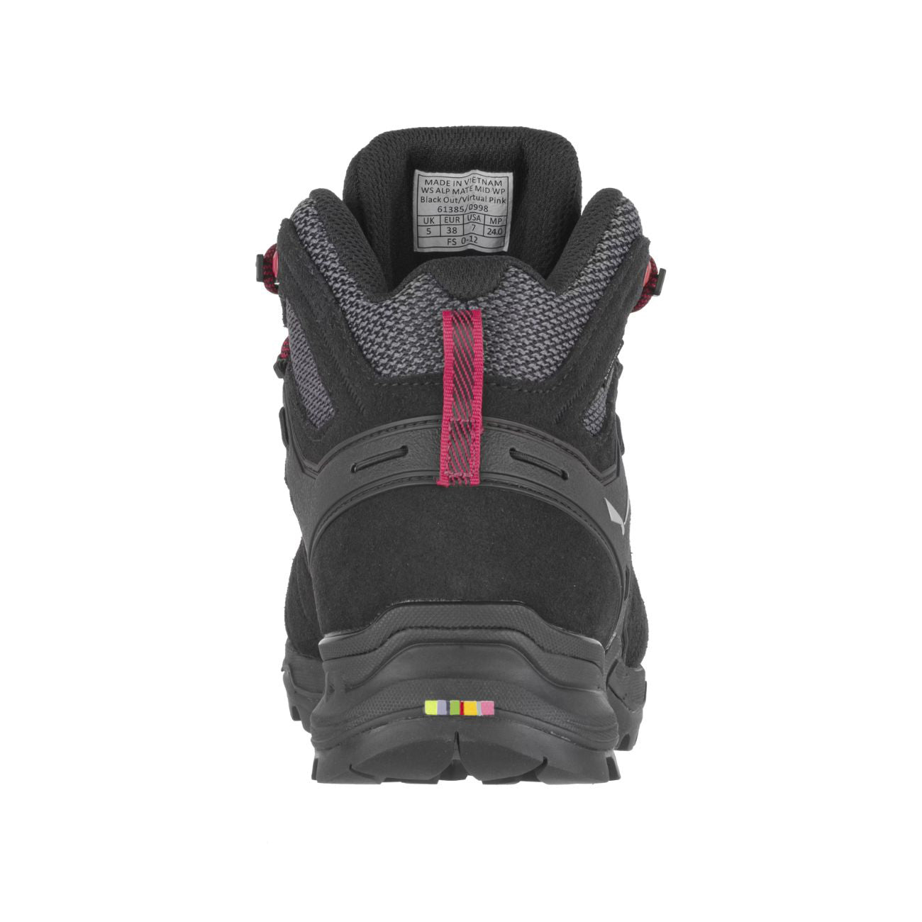 SALEWA Scarponi Alp Mate Mid Donna Black Out 61385 0998/BLACK OUT/VIRTUAL PINK 