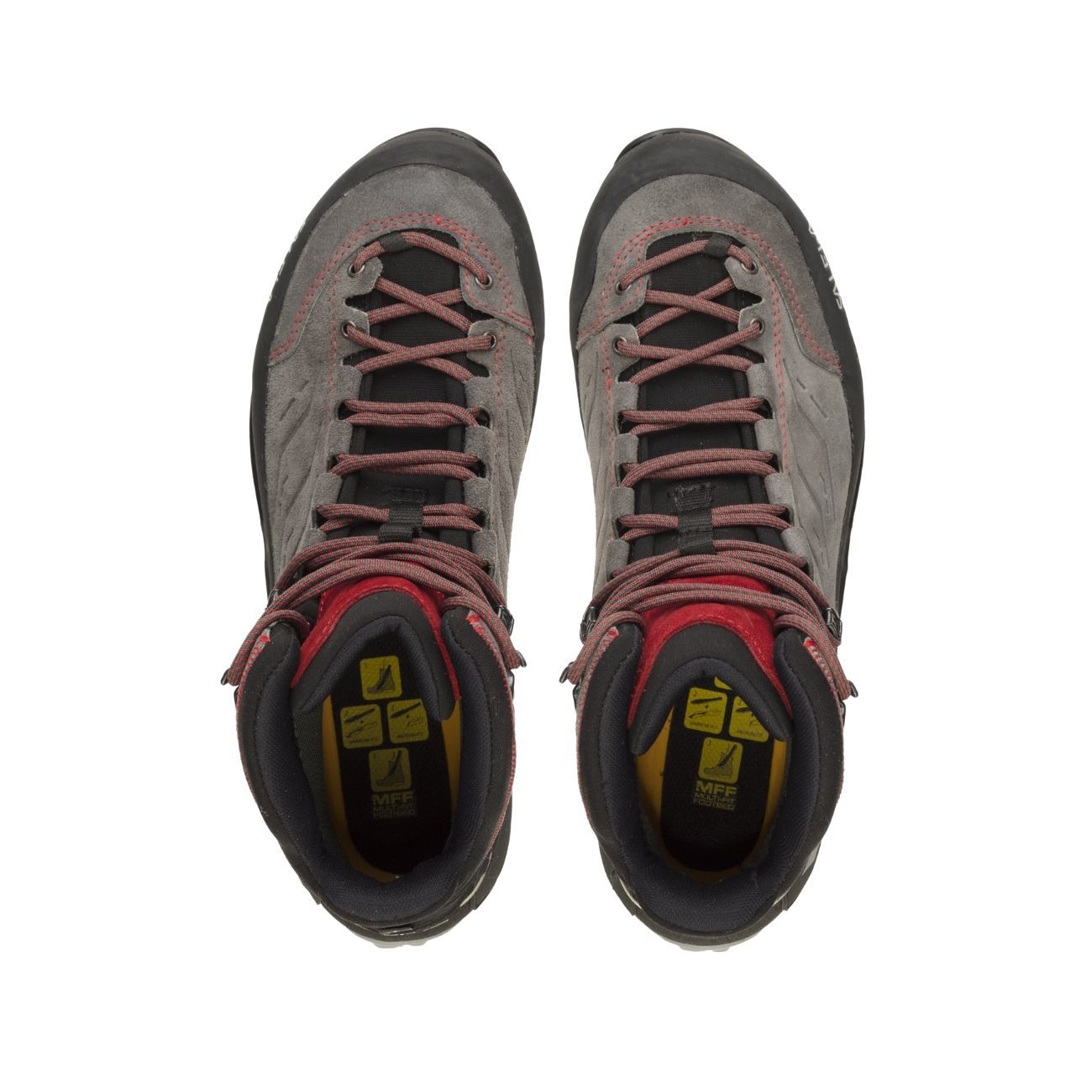 SALEWA Scarponi Mountain Trainer Mid Goretex Uomo Charcoal Papavero 63458 4720/CHARCOAL/PAPAVERO 