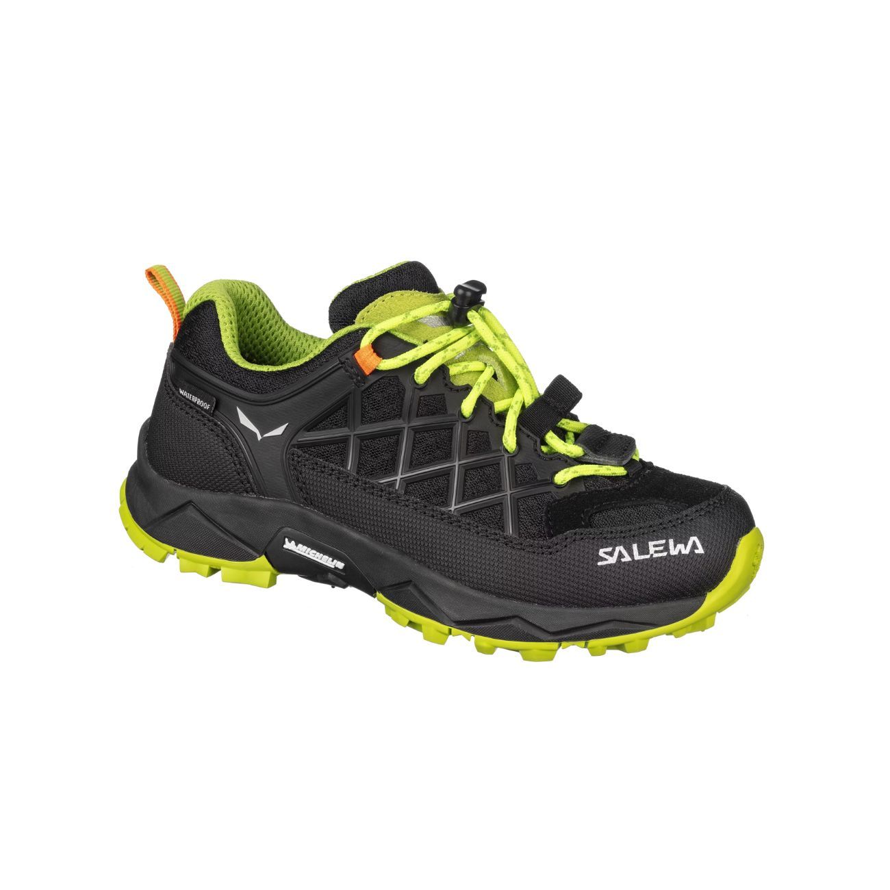 SALEWA Scarpe Wildfire Waterproof Bimbo Blackout Cactus 64009 0986 BLACKOUT/CACTUS 
