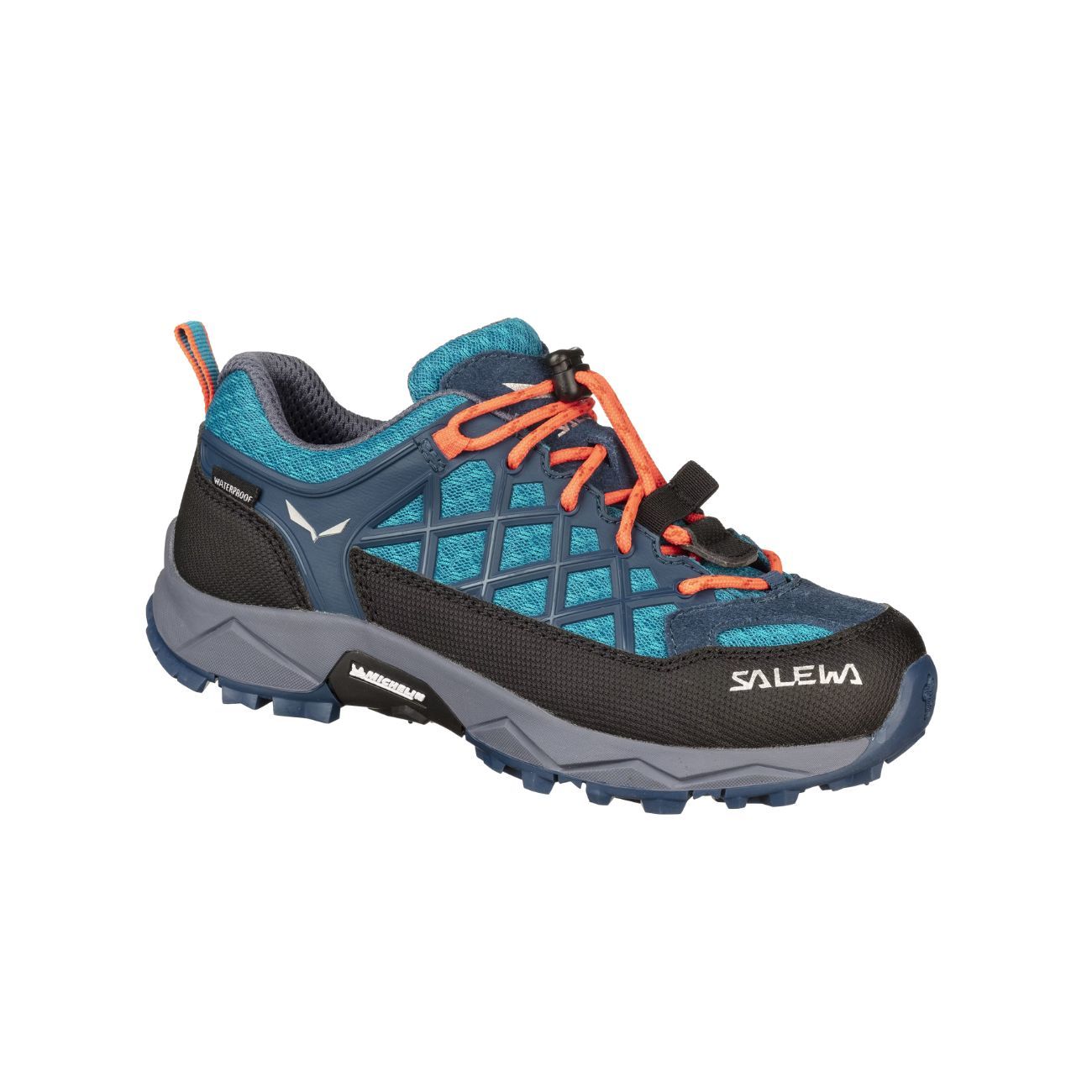 SALEWA Scarpe Wildfire Waterproof Bimbo Caneelbay Fluo Coral 64009 8641 CANEELBAY/FLUOCORAL 