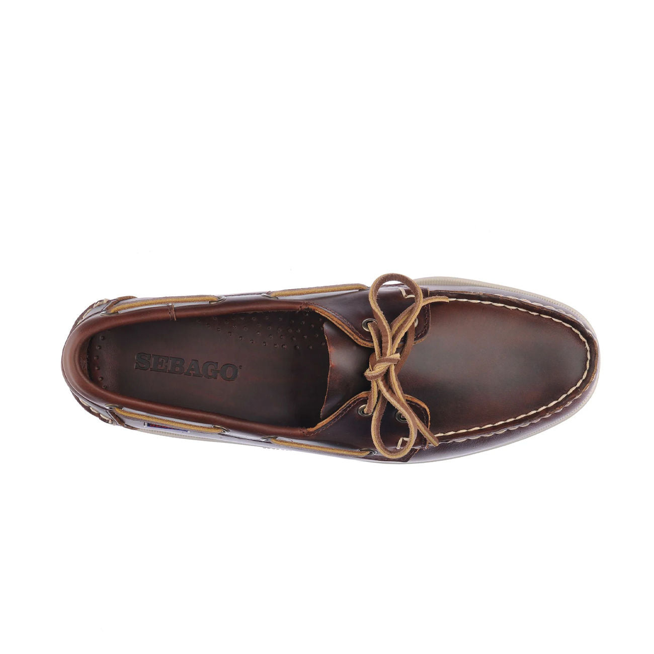SEBAGO SCARPA STRINGATA BARCA DOCKSIDES SEBAGO 70000G0 900/BROWN 
