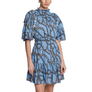 SILVIAN HEACH Abito Gabberi SH GPP23182VEHB CHAIN BLUE 