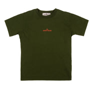 STONE ISLAND T-Shirt Drop Shot One Bambino Bottlegreen 781621053 V0053 BOTTLEGREEN 