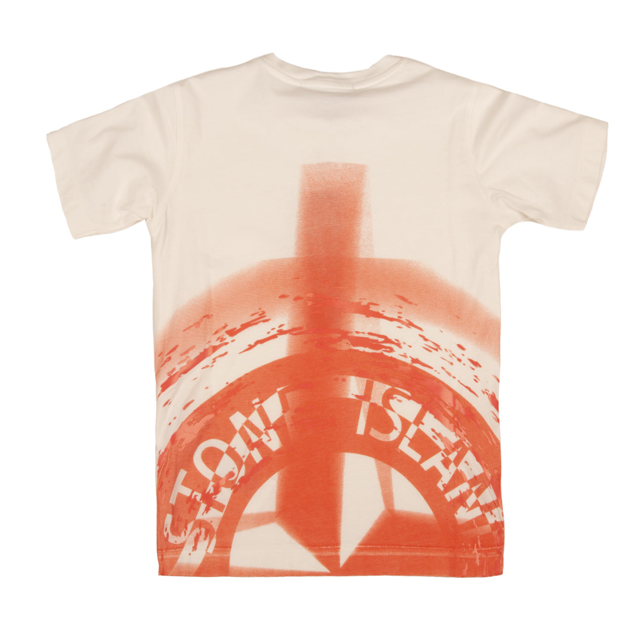 STONE ISLAND Tshirt Drop One Shot Bambino Bianco 781621055 V0001 WHITE 