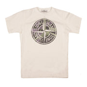 STONE ISLAND T-Shirt Camo One Print Bambino Bianco 781621072 V0001. WHITE 