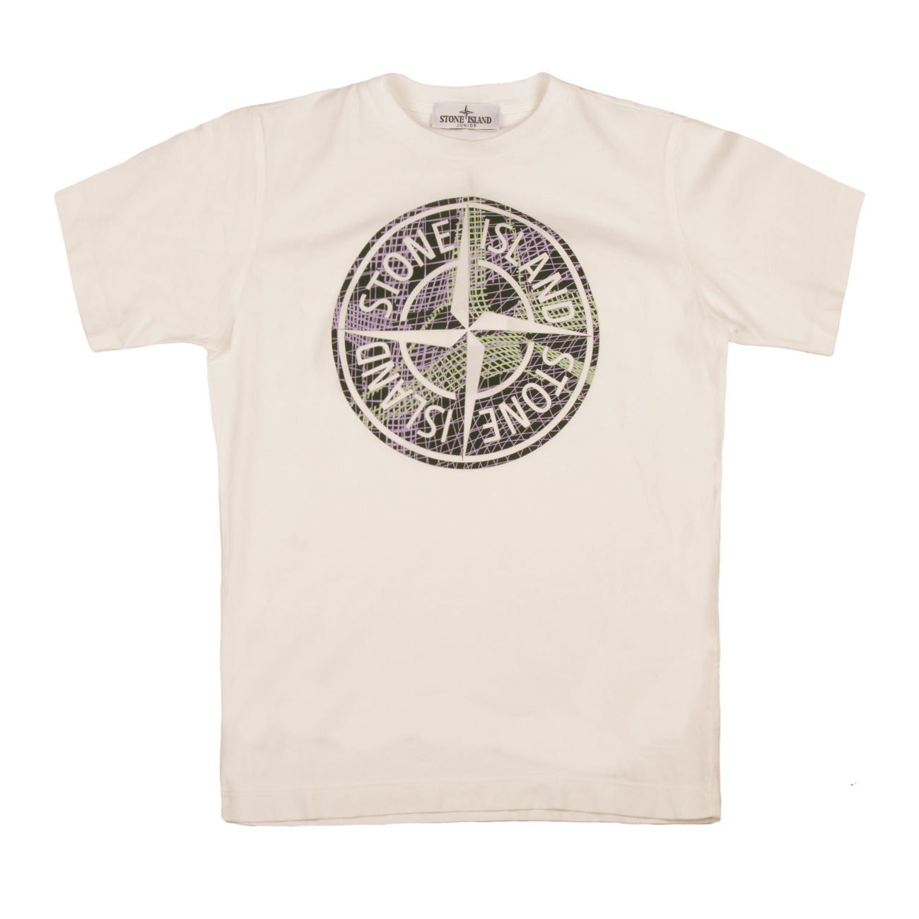 STONE ISLAND T-Shirt Camo One Print Bambino Bianco 781621072 V0001. WHITE 