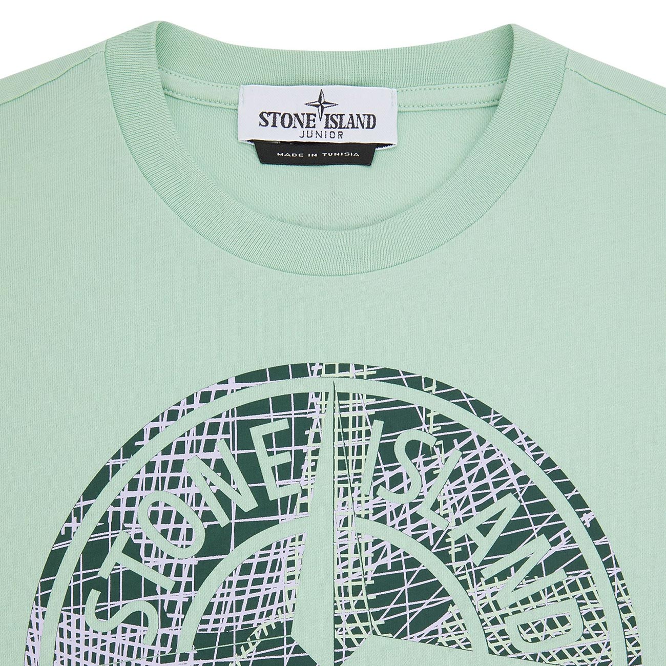 STONE ISLAND T-Shirt Camo One Print Bambino Lightgreen 781621072 V0052 LIGHTGREEN 