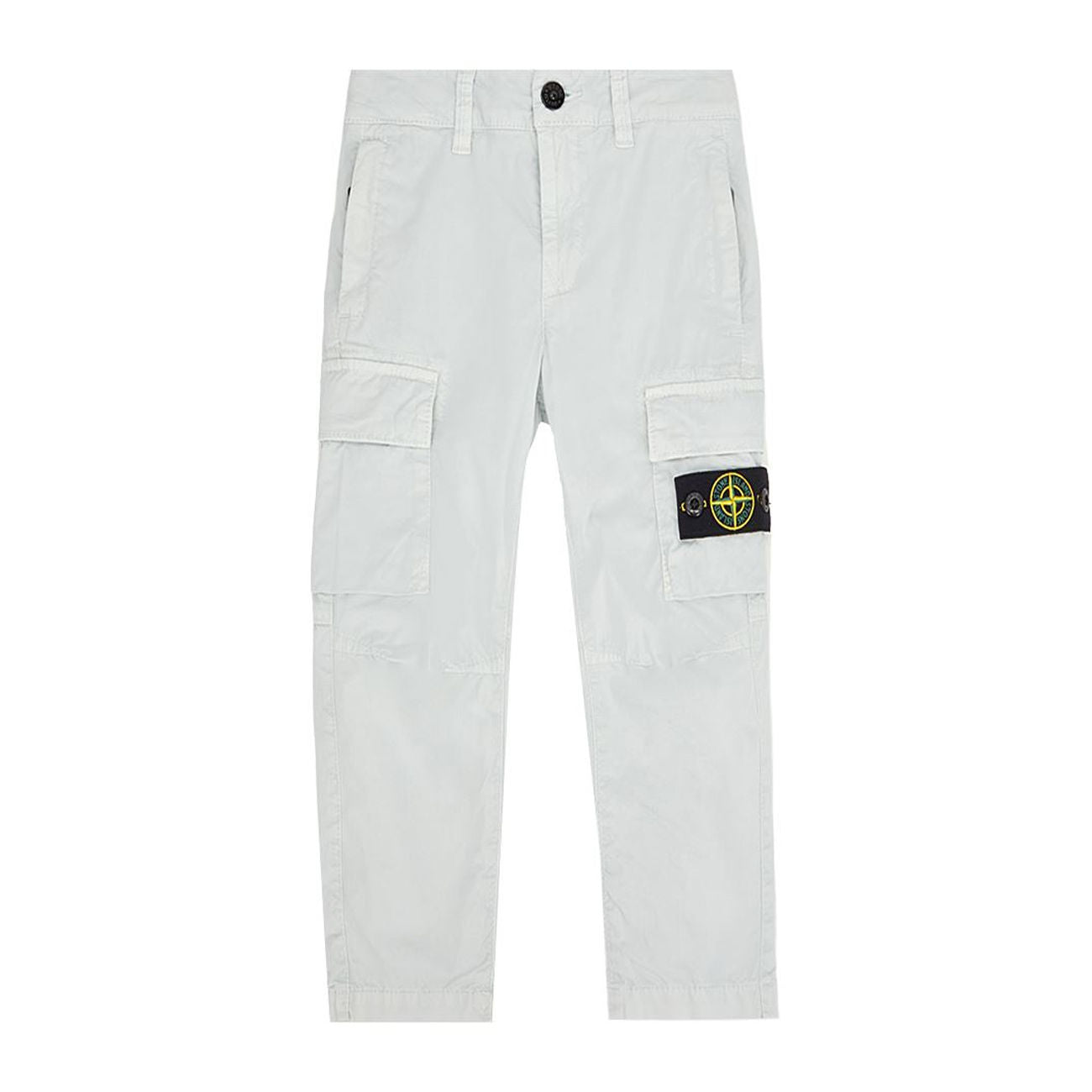 STONE ISLAND Pantalone Regular Tapered Kids Pearlgrey 781630410 V0161 PEARLGREY 