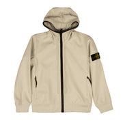 STONE ISLAND Giubbotto Soft Shell Bambino Pearlgrey 781640134 V0061, PEARLGREY 