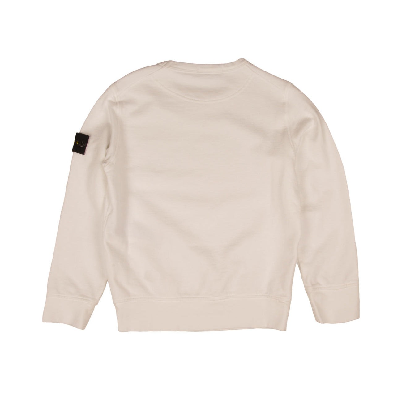 STONE ISLAND Felpa Logata Kids White 781661340 V0001 WHITE 