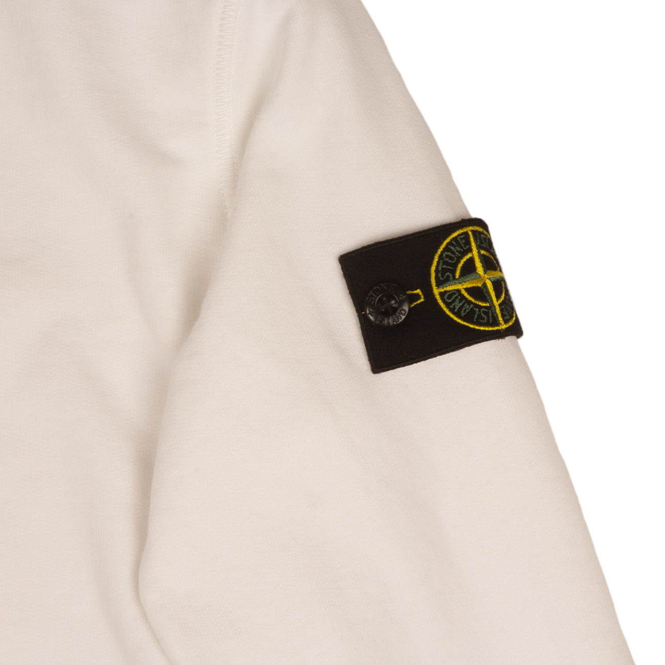 STONE ISLAND Felpa Logata Kids White 781661640 V0001 WHITE 