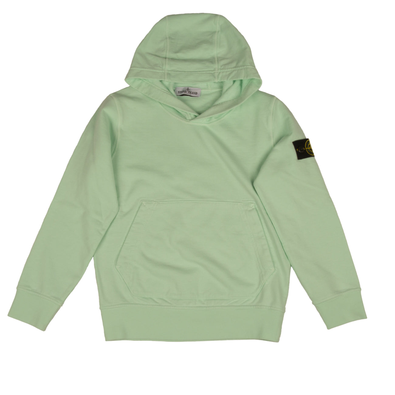 STONE ISLAND Felpa Logata Kids Aqua 781661640 V0044 AQUA 