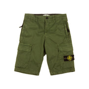 STONE ISLAND Bermuda Cargo Bambino Bottlegreen 7816L0210 V0153. BOTTLEGREEN 