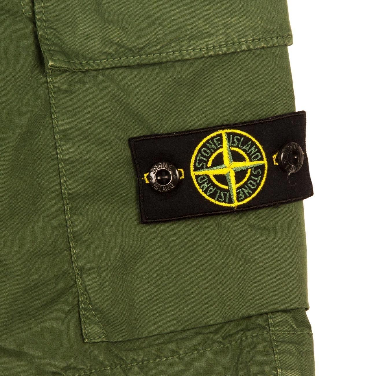 STONE ISLAND Bermuda Cargo Bambino Bottlegreen 7816L0210 V0153. BOTTLEGREEN 