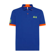 SUN68 Polo Logo Fluo Uomo Royal A33122 58/ROYAL 