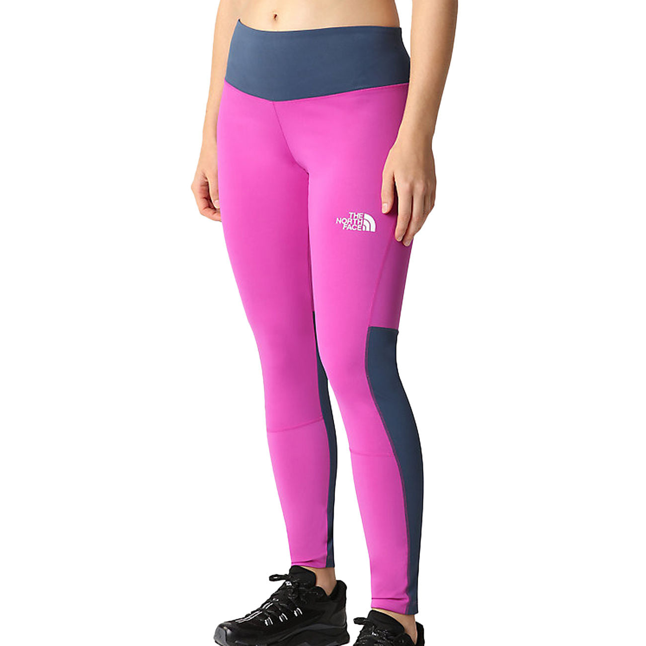 THE NORTH FACE Leggins Ma Tight Donna Rosa Grigio NF0A825C IDT1 PINKGR 