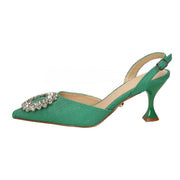 TWENTYFOURHAITCH Sandali Chanel Lilibeth Donna Verde Bandiera SH16 VERDE BANDIERA 